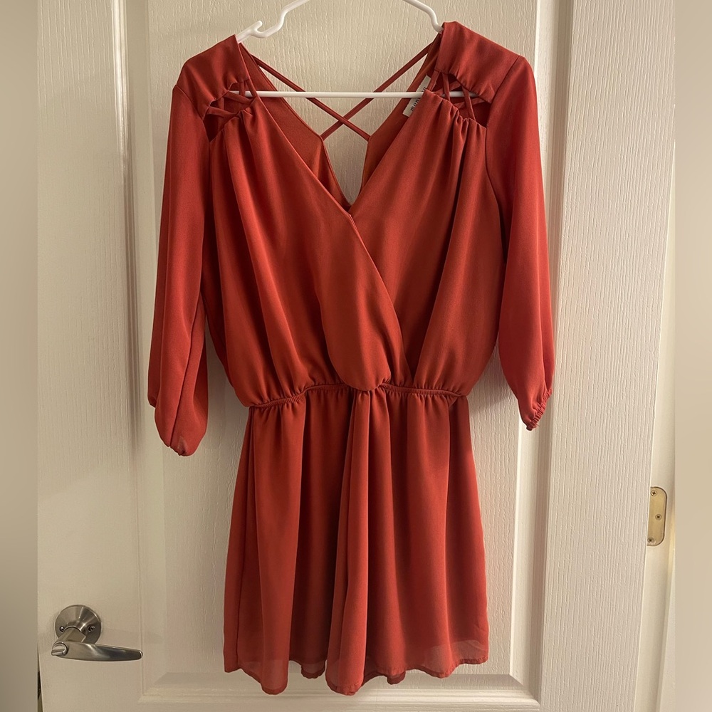 Monteau Terracotta Romper